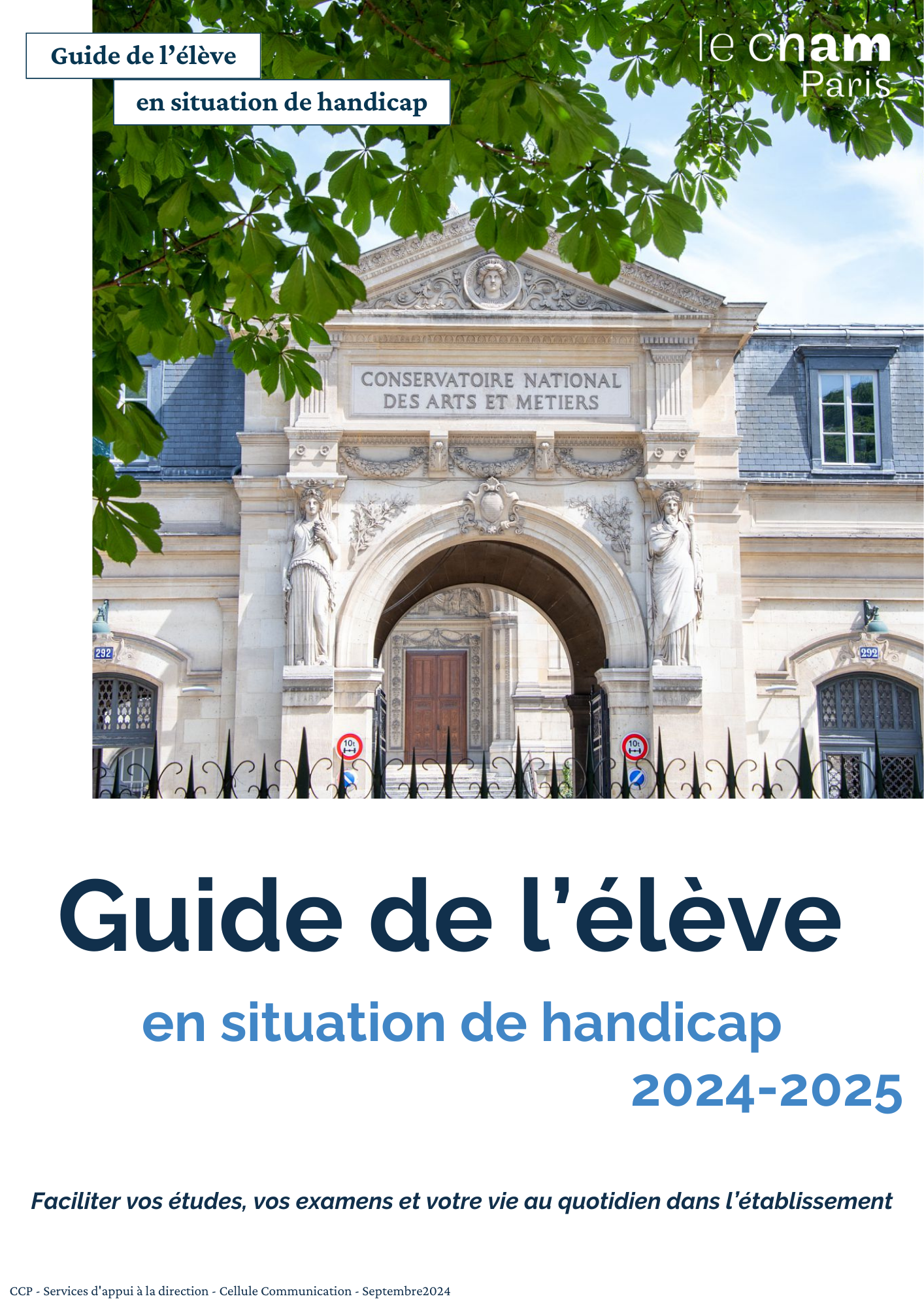 Guide de l'élève en situation de handicap 24 25